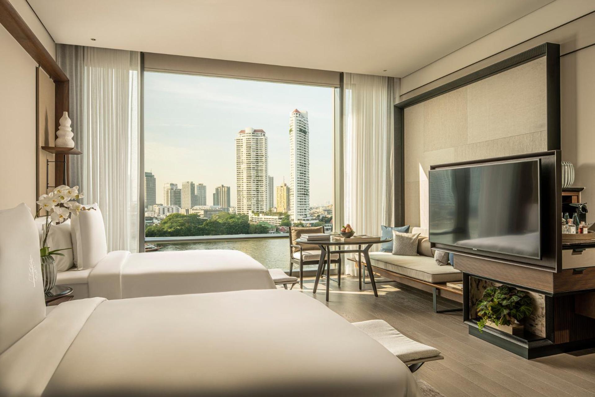 Habitación Premier con vistas al río - 2 camas individuales