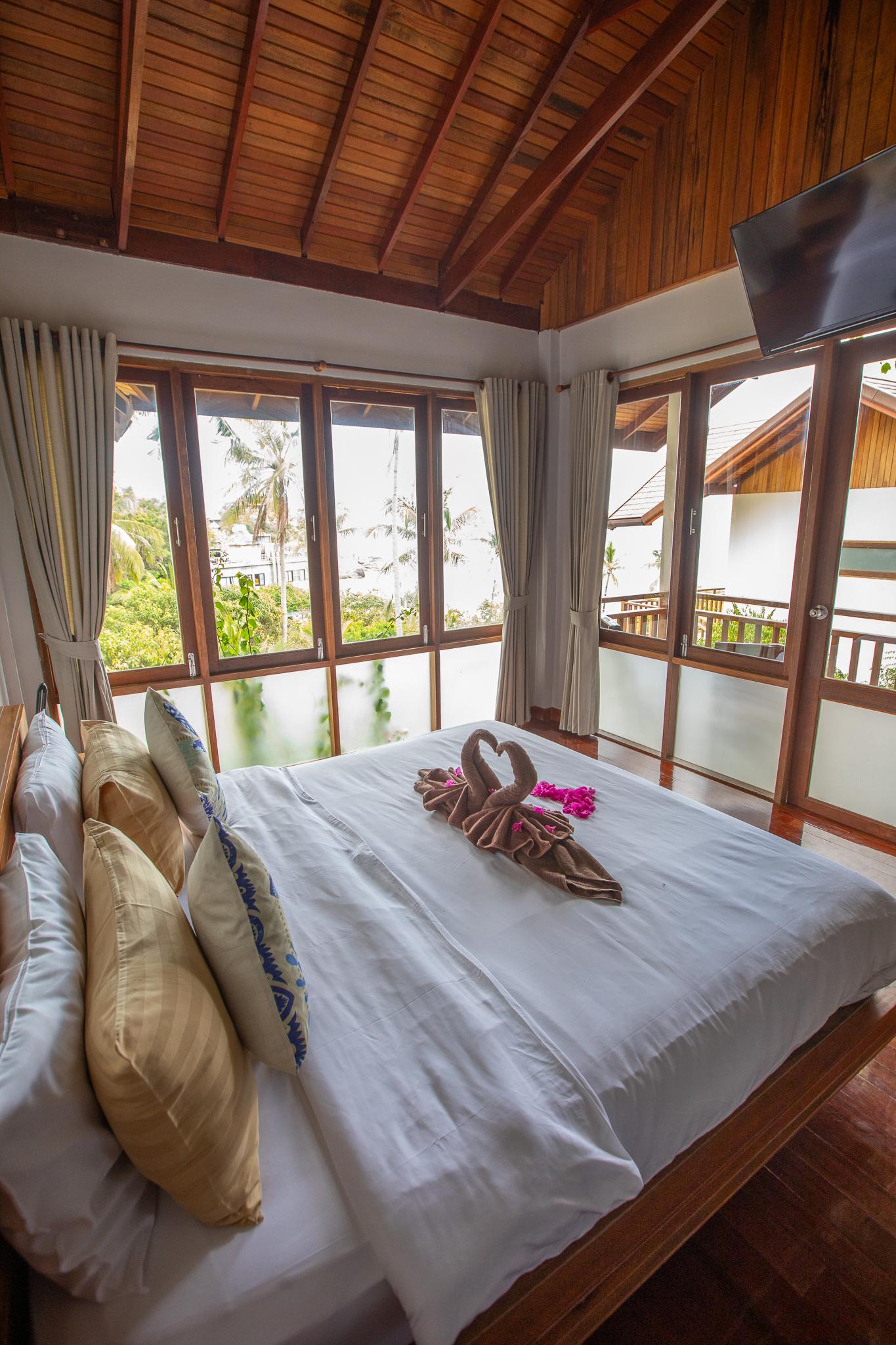 Chalet mit Meerblick
