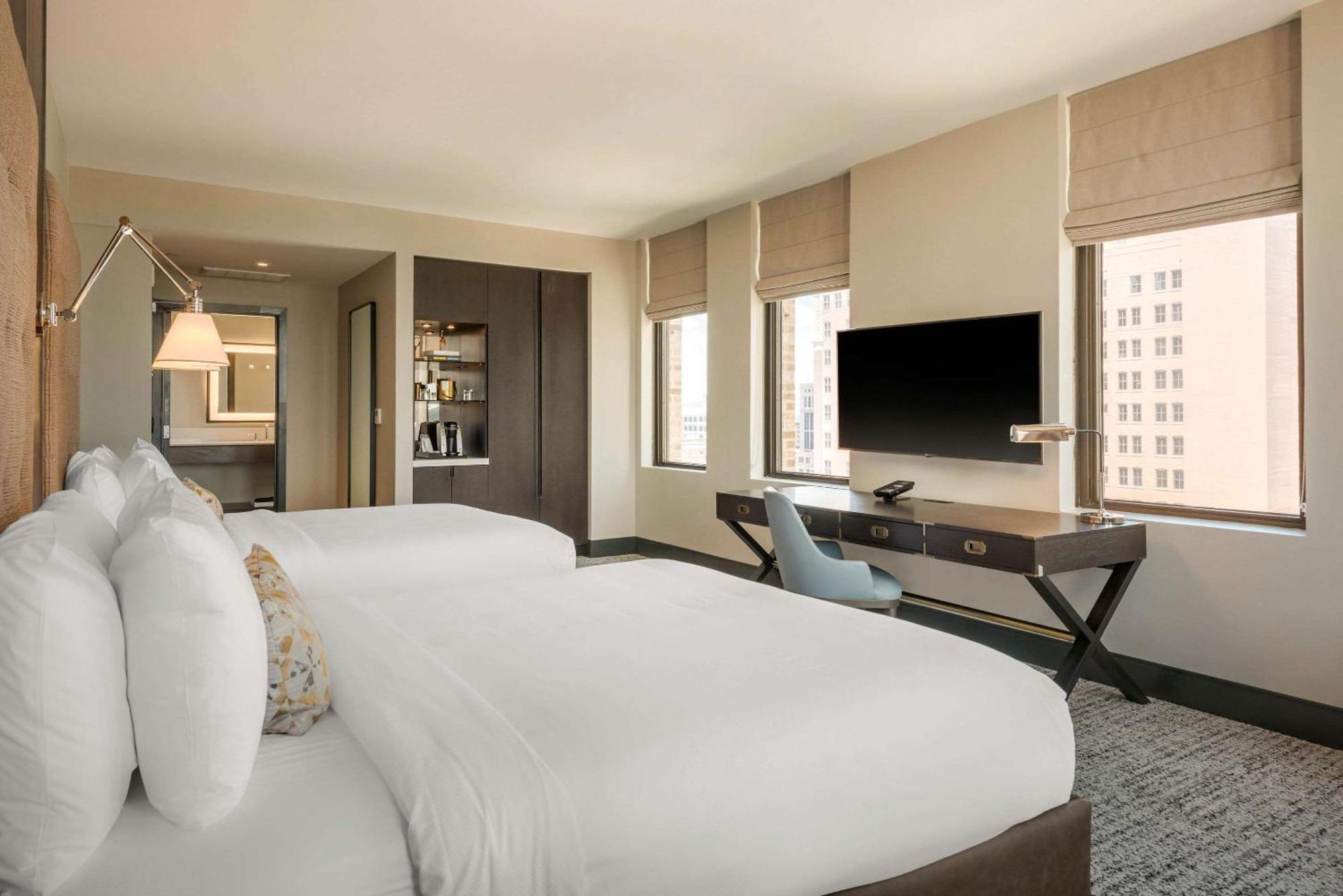 Queen Room Two Queen Beds Mobility Accessible or Non-Smoking