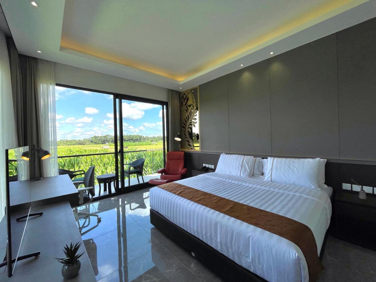 Hébergement 1 Chambre - Vue sur Rizière et Piscine