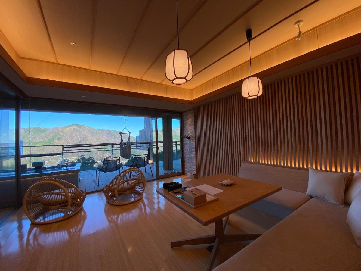 Suite Twin Room Living Area Open-Air Bath SEI or REI or KEI or KAI