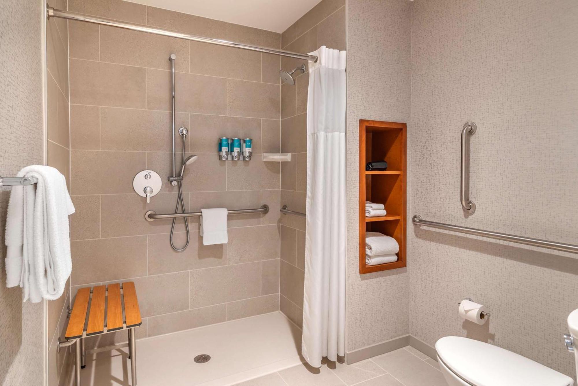 Deluxe King Room Accessible Roll Shower