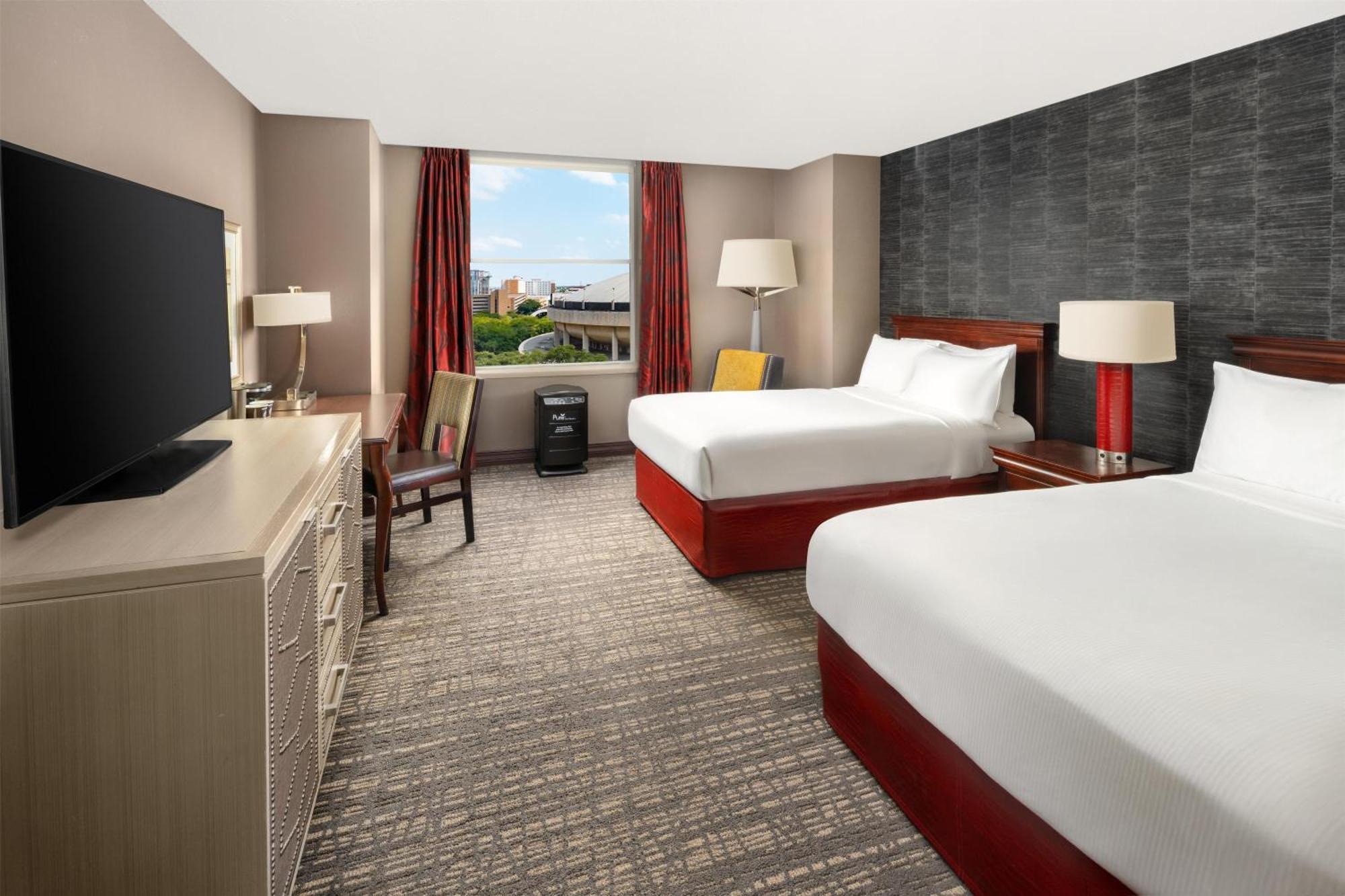 Double Room Two Double Beds Non-Smoking Allergy Friendly