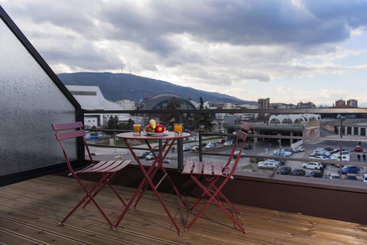 Superior Doppelzimmer mit Bad, Balkon und Stadtblick