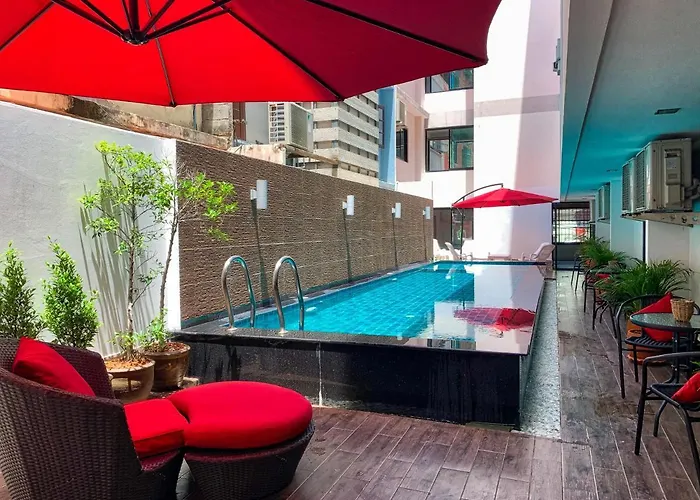 Scandia Beach Hotel - Soi 7 Best Location - 200M To Beach Next To Food Market