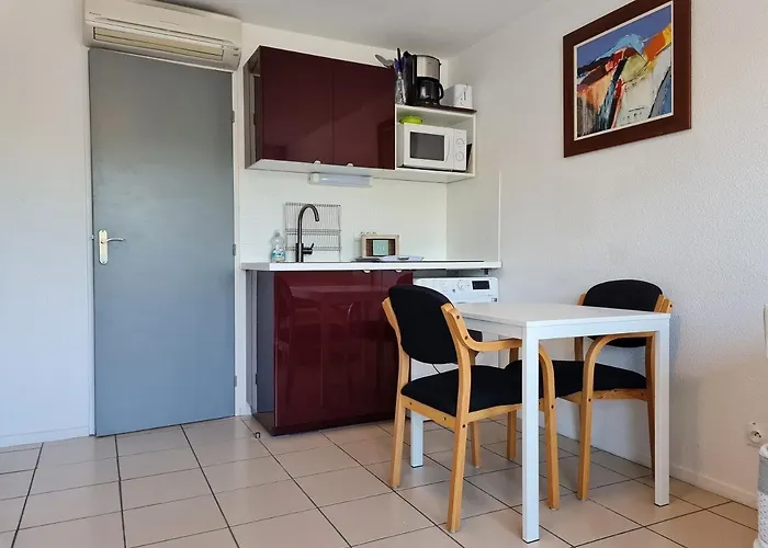 Studio climatisé 1 à 4 personnes vue mer