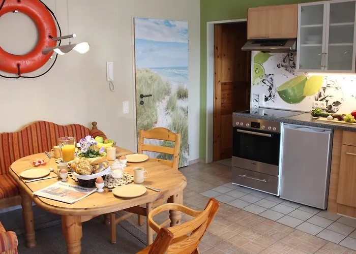 Ferienwohnung Michel vom Deich, Kalifornien, erste Strandreihe
