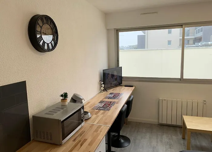 Studio entièrement rénové avec parking gratuit