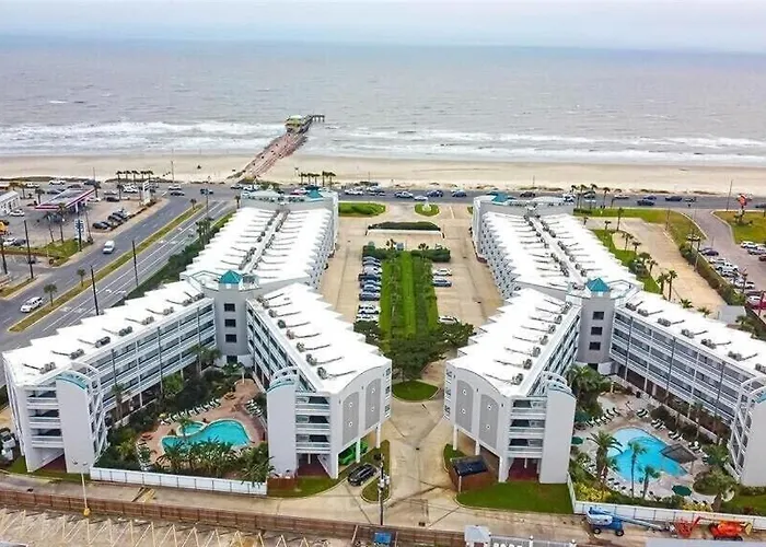 Sun Splashed Condo! Steps To Beach And 2 Pools Galveston Island