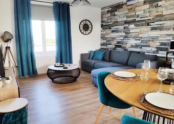Superbe apt cosy à 500m de la plage pour 4 pers