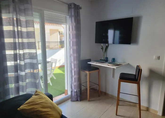 A 600m de la playa, terraza soleada