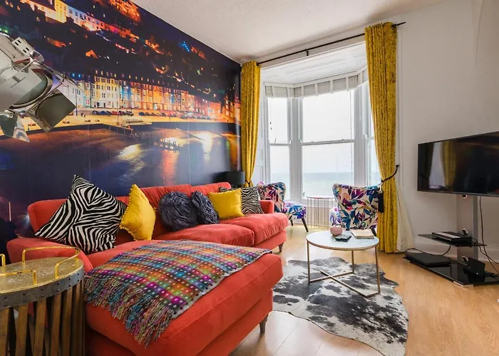 Sea View Ar Lan Y Mor Luxury Apartment