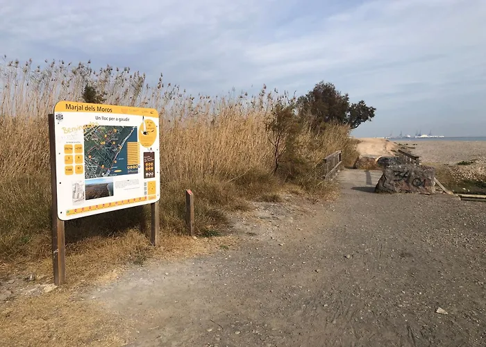 Apartamento junto al mar Los Marineros con acceso independiente por terraza