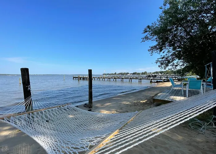 Waterfront Home With Private Beach, Stunning Views