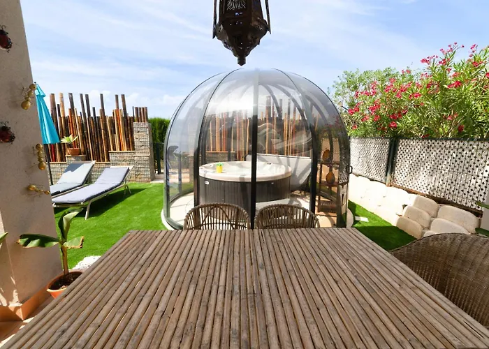 Sunset Sea View & Garden Spa Cala Tarida 6P Max