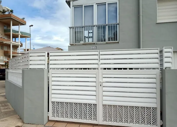Gran Terraza cerca del mar.