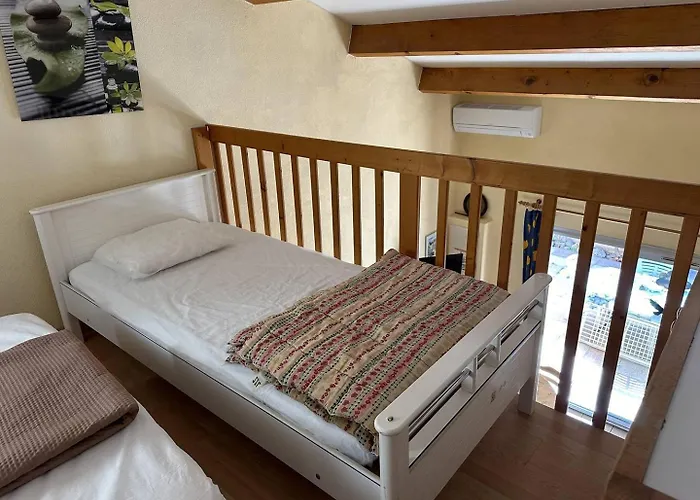HOLIDAYLAND 224 VILLA T2 MEZZANINE 7 couchages climatisé NARBONNE PLAGE