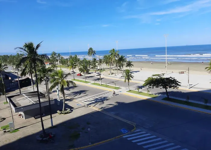 Apartamento Peruibe pé na areia!!!