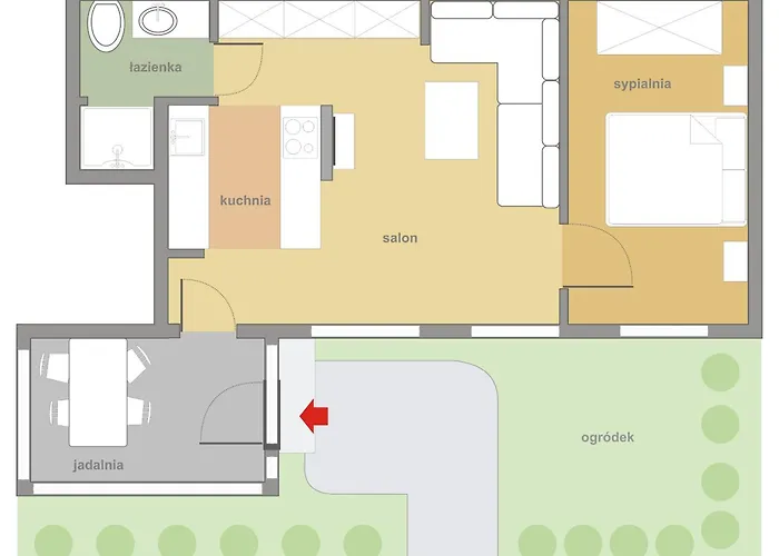 Sanhaus Apartments - Ul Haffnera I Okolice - 3-5 Minut Od Plazy I Deptaka