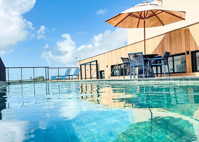 PORTO DE GALINHAS Flats NO CENTRO 50M DA PRAIA-CENTRO - OPÇÕES COM E SEM PISCINA PRIVATIVA