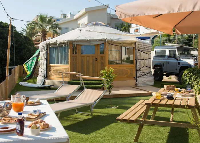 Yurta Glamping B&B San Leone Agrigento - tra mare e pineta