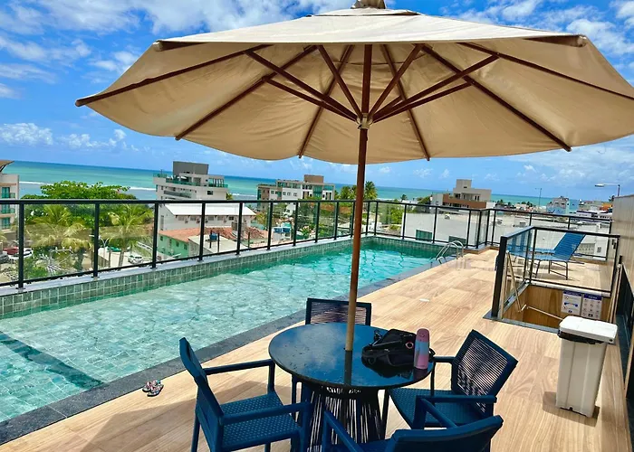 PORTO DE GALINHAS Flats NO CENTRO 50M DA PRAIA-CENTRO - OPÇÕES COM E SEM PISCINA PRIVATIVA