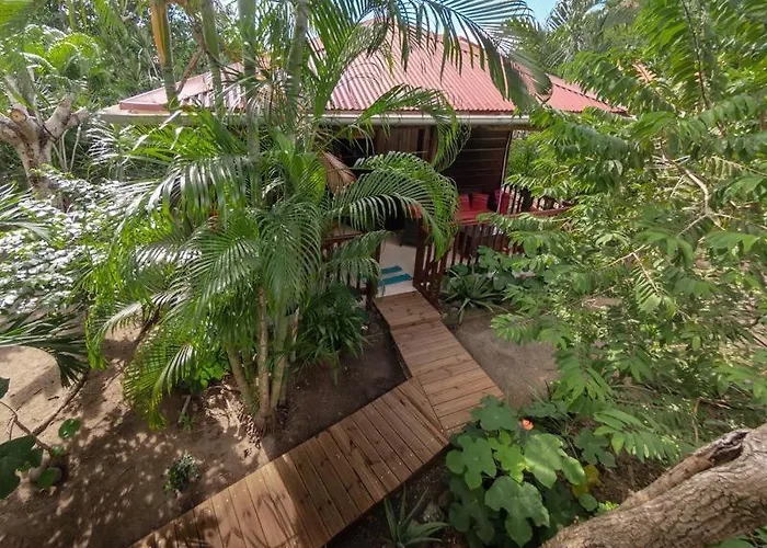 Gîtes dans un jardin