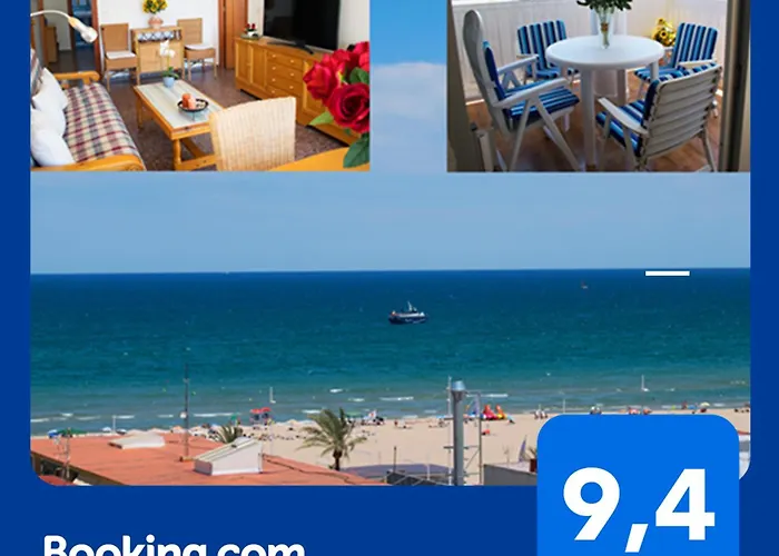 El Tiburon - Piso con espectaculares vistas al mar - solo para familias ideal para 4 personas - aire - calefacción - Ganador AWARD 2025, 2024, 2023, 2022