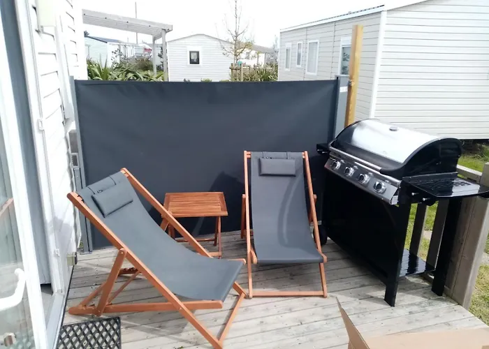 mobil-home bord de plage