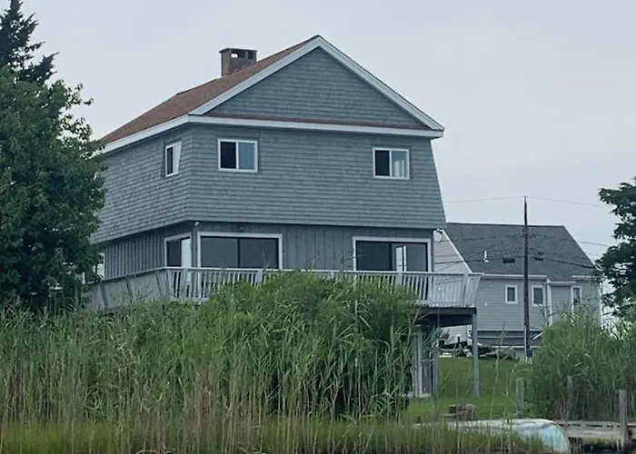 Waterfront Salt Pond House, Water View And Dock