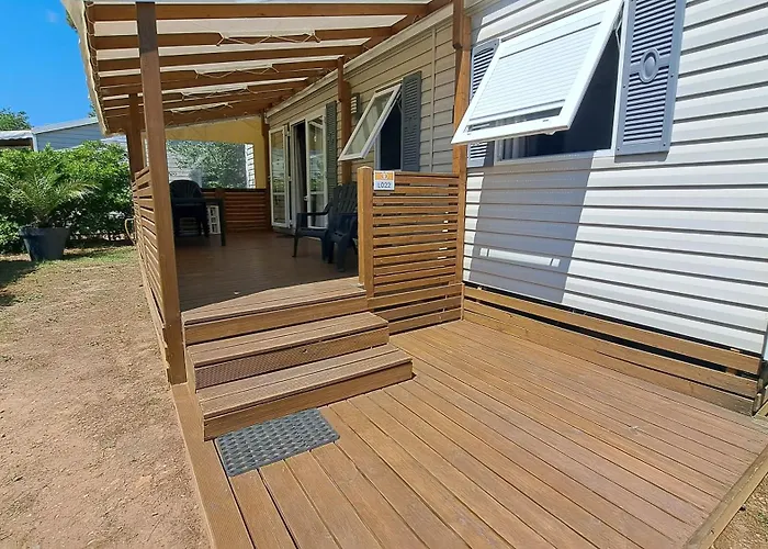 Mobile Home Climatisé 3 chambres à Narbonne Plage