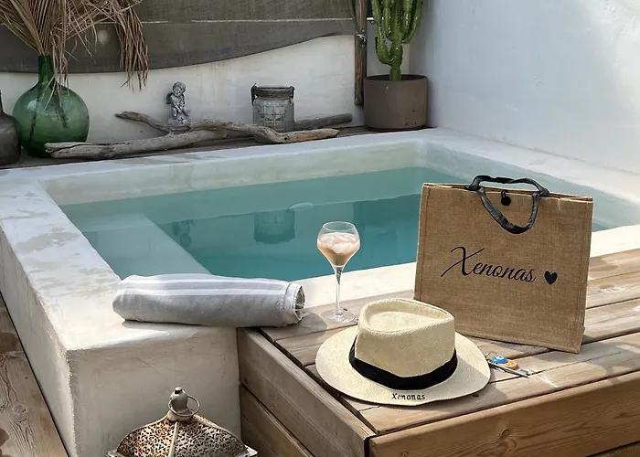 xenónas appartement avec petite piscine privée
