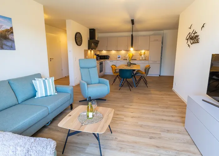 Küstenliebe Tossens – Exklusive Ferienwohnung mit Sauna&nah am Strand!
