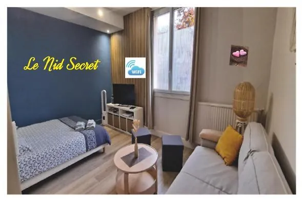 Le Nid Secret 5 Minutes a pied de la plage avec place Parking privée