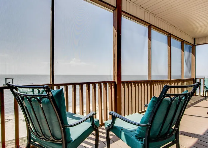 Private Beach & Views! Stilted Ocean Springs Home