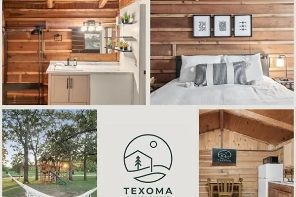 Spacious Wooden Suite #6 By The Lake At Texoma Shores Resort
