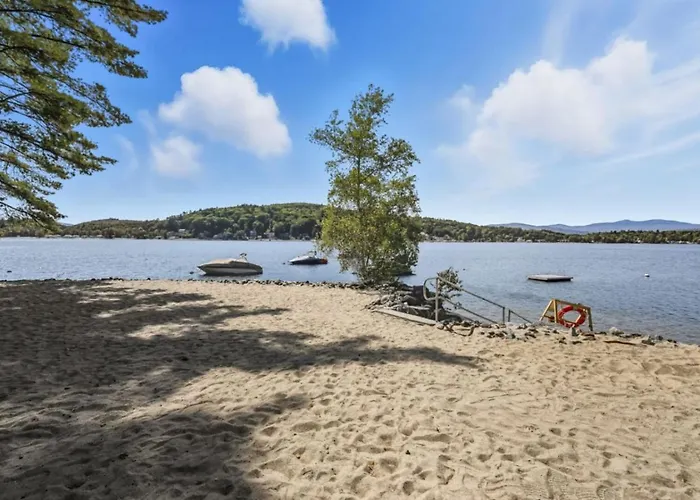 Modern Newfound Lake Condo, Lake Views & Beach