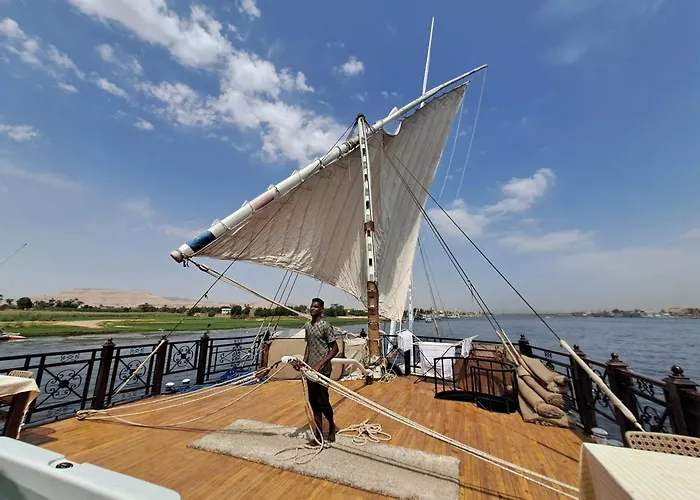 Saphir Dahabiya Luxury Sailing Boat Nile Cruise Every Saturday From Luxor 4 Or 7 Nights