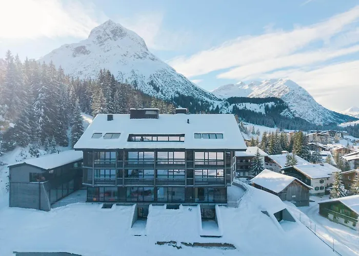 New Hotel Kristberg In Lech With Spa, Outdoor Pool And View