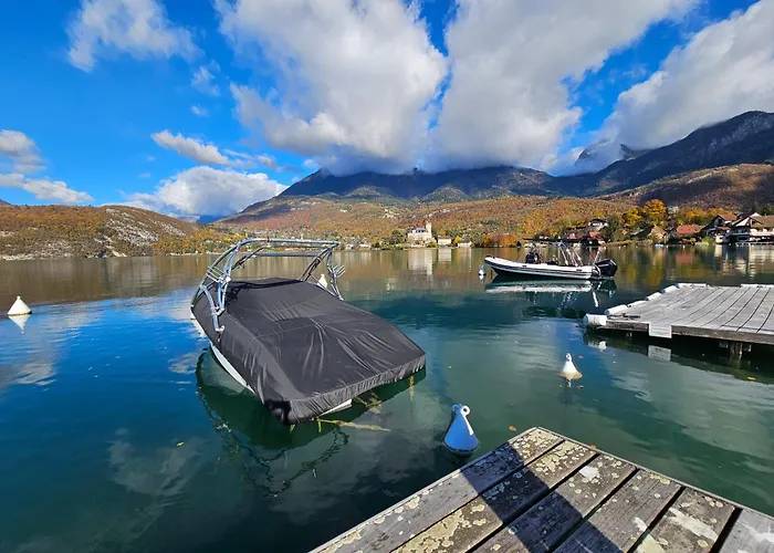 Studio les Pieds dans L'eau au bord du lac d'Annecy