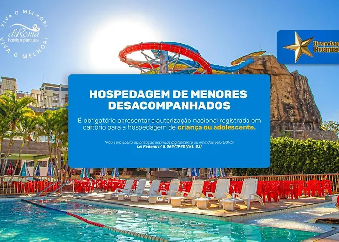 diRoma Fiori direto com o Grupo diRoma com acesso ao Acqua Park e Café da manhã