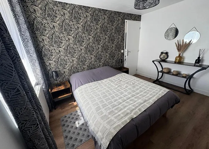 Logement avec jardin, 4 pers, parking