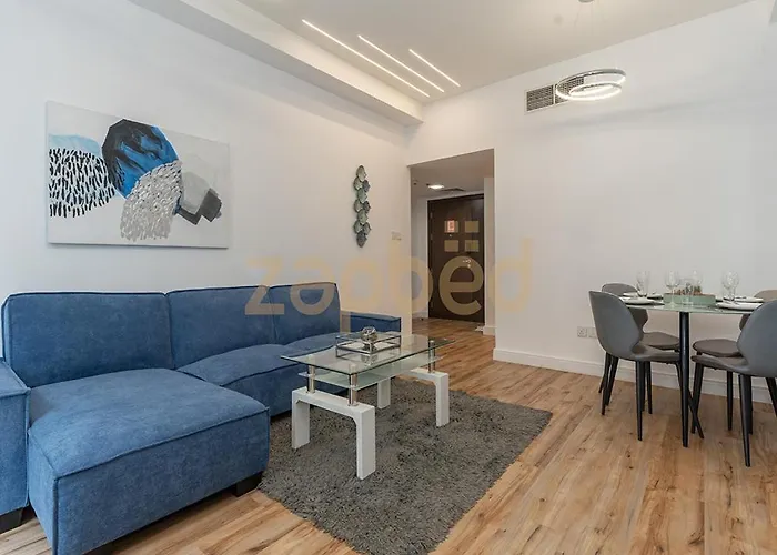 Zapbed House - 1 Bedroom In Pacific Tower Al Marjan Island With Beach Access Ras Al Khaimah