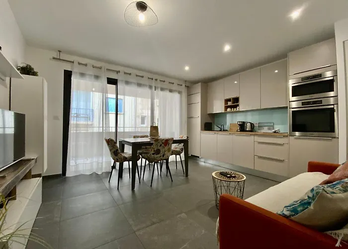 Villa Marie 2 Appartement tout confort climatisé 1 chambre proche plage