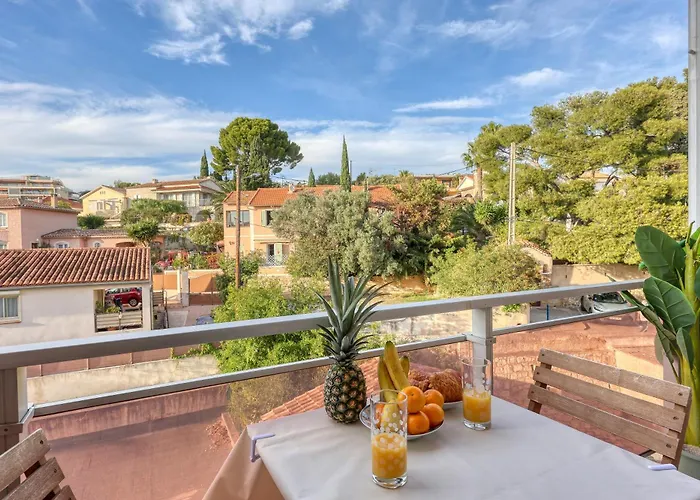 Studio climatisé à Bandol Port&plage