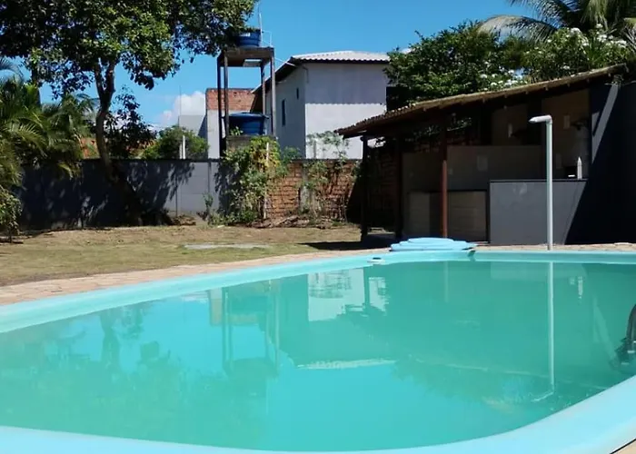 Apartamento aconchegante 2 quartos com suíte na praia de Guaibim