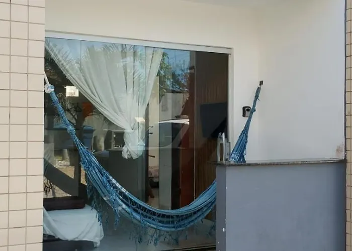 Apartamento aconchegante 2 quartos com suíte na praia de Guaibim