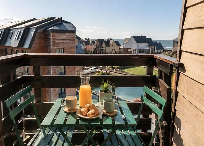 Le Cosy Deauville Studio - Vue Mer - Parking Prive