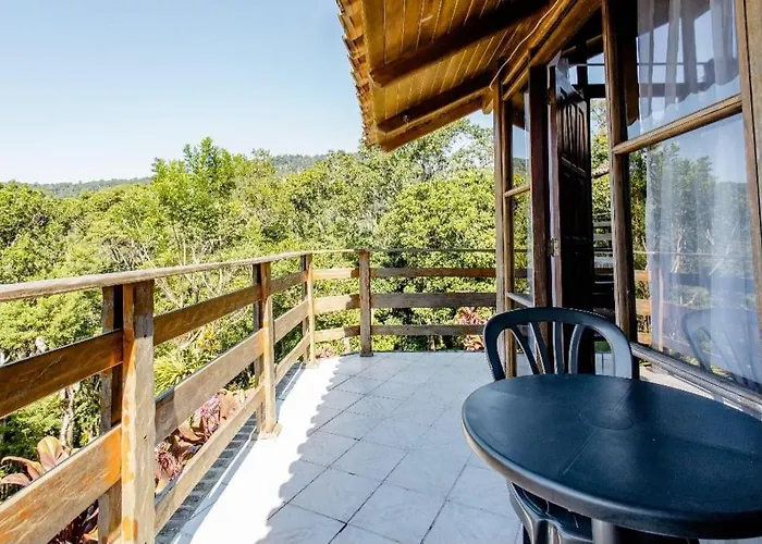Chalé com vista baía de Antonina- Pousada Porto Feliz