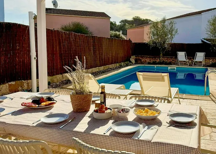 Villa With Pool Near Beaches In Menorca